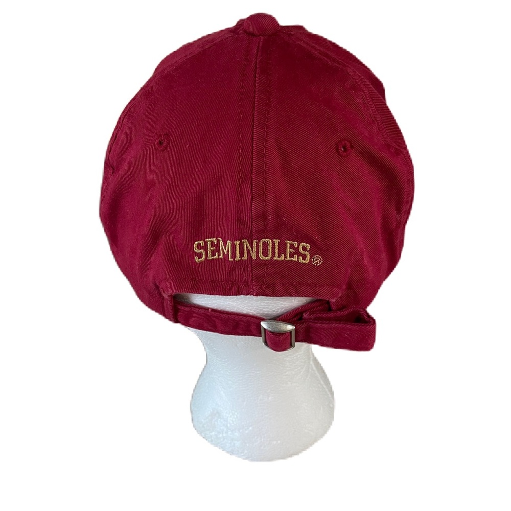 Florida State Seminoles Hat Cap Mens Signatures Brand Maroon Yellow Adjustable - Picture 4 of 7